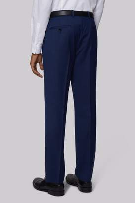 DKNY Slim Fit Blue Texture Pants