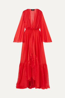 evening dress and jacket