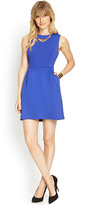 Thumbnail for your product : Forever 21 CONTEMPORARY Pleated Scuba Knit Dress
