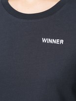 Thumbnail for your product : Aalto jersey T-shirt with 'Winner' loog