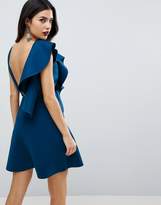 Thumbnail for your product : ASOS Design Ruffle Front Shift Dress
