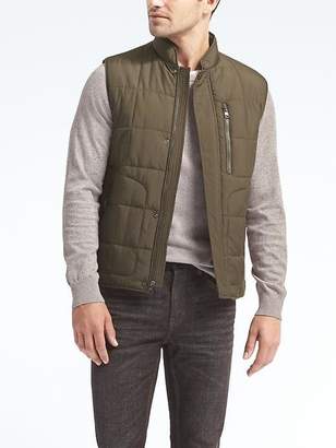 Banana Republic Water-Resistant Quilted Vest
