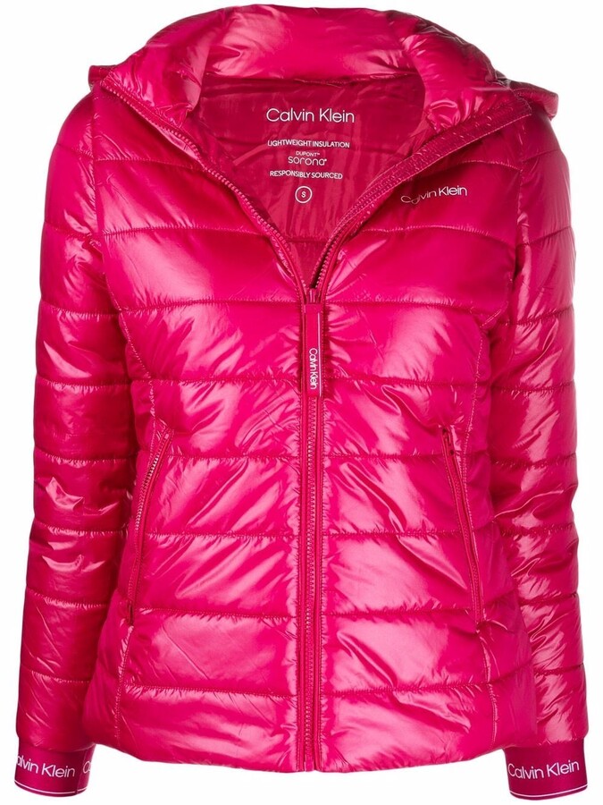 Calvin Klein Women's Pink Outerwear | ShopStyle
