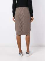 Thumbnail for your product : Agnona knitted skirt
