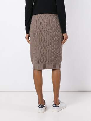 Agnona knitted skirt