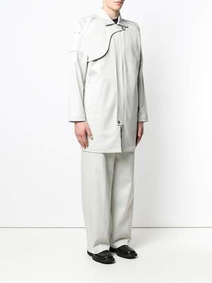 MACKINTOSH 0004 Off White Cotton 0004 Worker Trench Coat