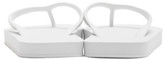 Thumbnail for your product : DSQUARED2 White Logo Flip Flops