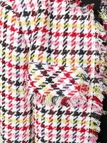 Thumbnail for your product : Karl Lagerfeld Paris Fitted Houndstooth Boucle Jacket
