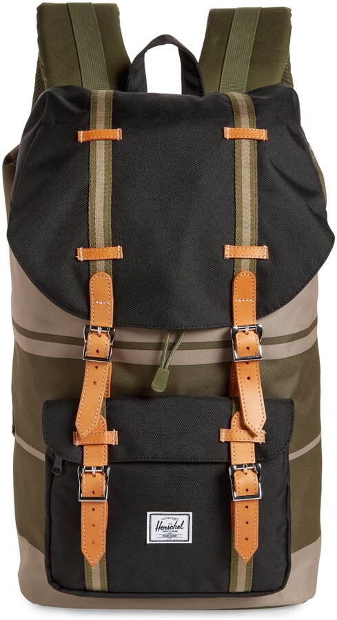 herschel colorblock backpack
