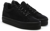 Thumbnail for your product : Daniel Geneve Black Suede Flatform Trainers