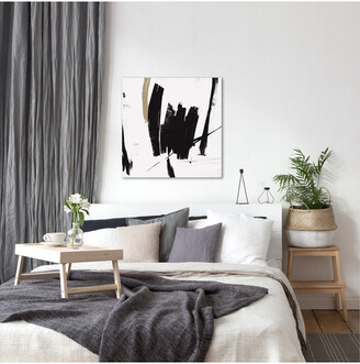 Americanflat Black And White Abstract By Kasi Minami Canvas Artwork