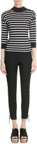 Thumbnail for your product : Alexander McQueen Skinny Pants with Lace-Up Detail