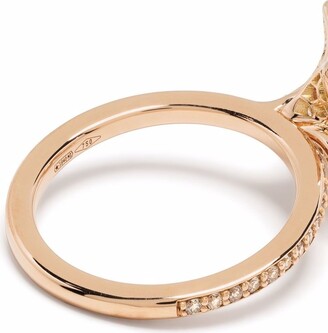 Pasquale Bruni 18kt rose gold Petit Garden diamond ring