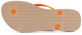 Thumbnail for your product : Havaianas Slim Animals Fluo Rose Gold