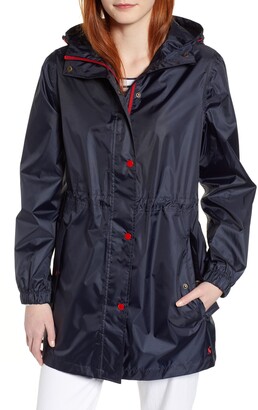 Joules Right As Rain Golightly Packable Waterproof Hooded Jacket