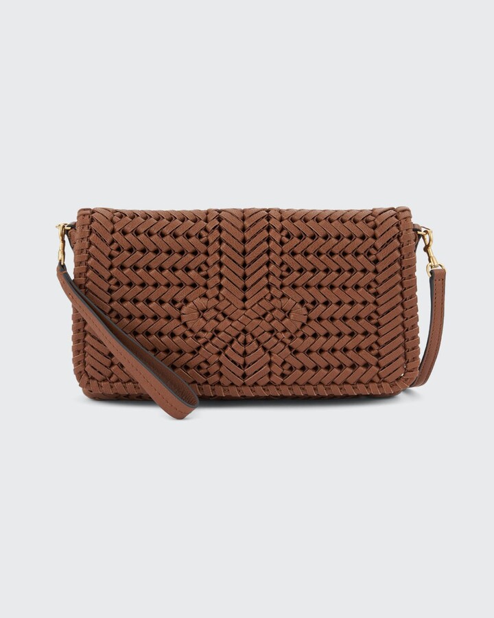 Anya Hindmarch The Neeson Woven Goatskin Crossbody Bag ShopStyle