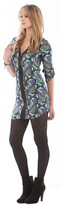 Thumbnail for your product : Cynthia Vincent Contrast Placket Mini