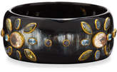 Thumbnail for your product : Ashley Pittman Malkia Dark Horn Bangle Bracelet