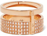 Thumbnail for your product : Repossi Berbère 18-karat Rose Gold Diamond Ring