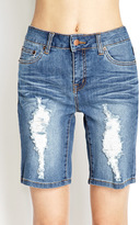Thumbnail for your product : Forever 21 Easy Ripped Shorts