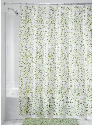 InterDesign Floral EVA Shower Curtain, 72-Inch by 72-Inch