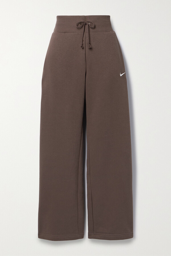 Nike Phoenix Fleece sweatpants in brown