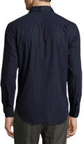 Thumbnail for your product : Billy Reid Tuscumbia Box-Check Oxford Shirt, Black/Blue