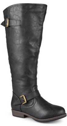ladies wide calf knee high boots