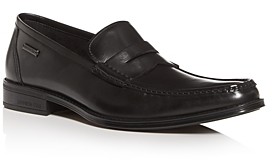 kenneth cole men's mix leather apron toe loafers