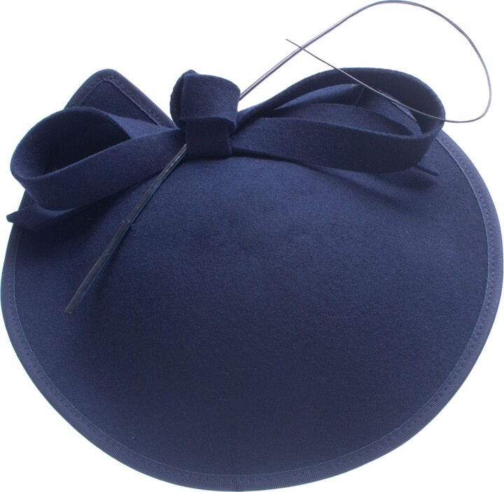 Lawliet Womens 1950s Wool Felt Saucer Headpiece Fascinator Cocktail Hat