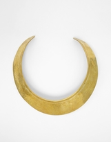 Thumbnail for your product : A. J. Morgan Made Mbengeo Hammered Torq Necklace