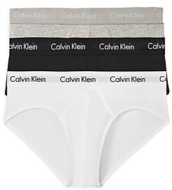 Calvin Klein Cotton Stretch Moisture Wicking Hip Briefs, Pack of 3 -  ShopStyle
