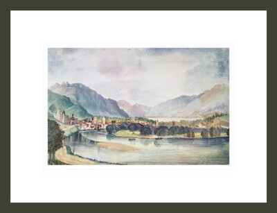 1000Museums View of Trente by Albrecht Dürer -Framed Giclee Print