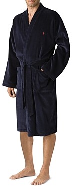 Polo Ralph Lauren Men's Kimono Cotton Velour Robe