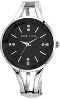 Thumbnail for your product : Anne Klein Crystal Index Hinge Bangle Watch, 37mm