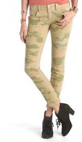 Thumbnail for your product : Free People Distressed Camouflage Print Jeans