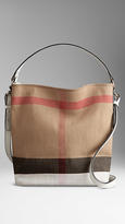 Thumbnail for your product : Burberry Small Canvas Check Crossbody Bag