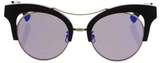 Thumbnail for your product : Gentle Monster Mirrored Round Sunglasses
