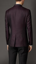 Thumbnail for your product : Burberry Modern Fit Patterned Silk Jacket
