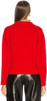 Thumbnail for your product : Chloé Iconic Cashmere Crewneck Sweater in Earthy Red | FWRD