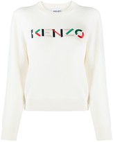 Thumbnail for your product : Kenzo Embroidered Logo Cotton Pullover