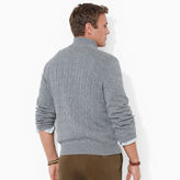 Thumbnail for your product : Polo Ralph Lauren Big & Tall Cabled Silk Mockneck Sweater