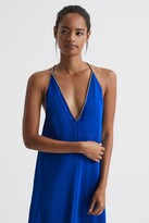 Thumbnail for your product : Reiss Embellished Strap Midi Dress