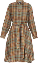 Thumbnail for your product : Polo Ralph Lauren Tie-Waist Plaid Shirt Dress