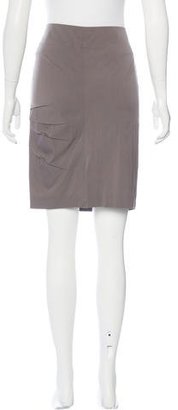 Brunello Cucinelli Pleated Pencil Skirt