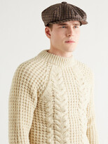 Thumbnail for your product : Kingsman + Lock & Co Hatters Checked Wool-Tweed Flat Cap