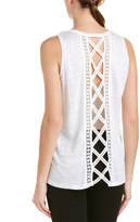 Thumbnail for your product : Sandro Open-Back Linen Tank