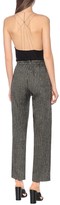 Thumbnail for your product : Saint Laurent Striped metallic pants