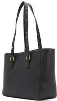 Thumbnail for your product : Love Moschino Stud Detail Logo Plaque Tote Bag