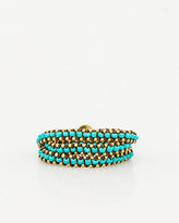 Thumbnail for your product : Le Château Beaded Wrap Bracelet Set